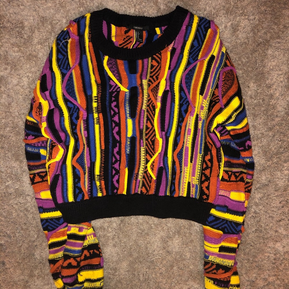 Coogi sweater 🦓✨💜